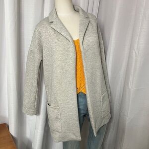 Marine Layer Open Front Sweatshirt Cardigan